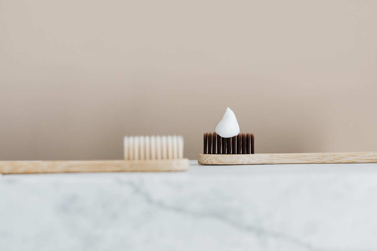 wooden toothbrush